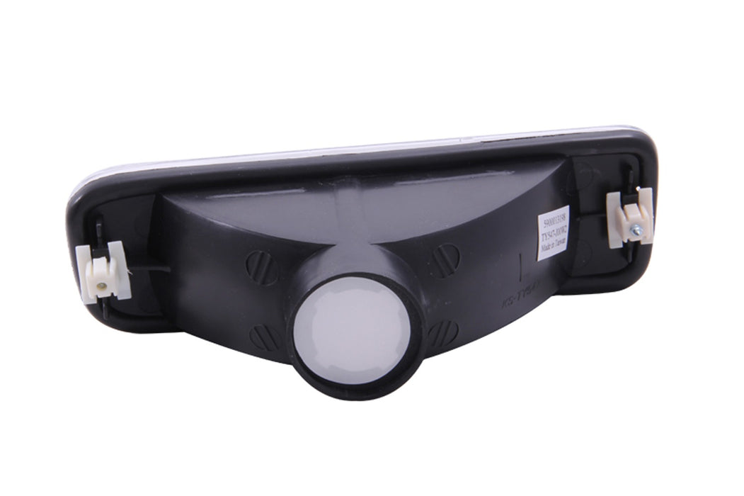Anzo USA 511018 Euro Parking Lights; Clear Lens; Chrome Housing; Pair; - Truck Part Superstore