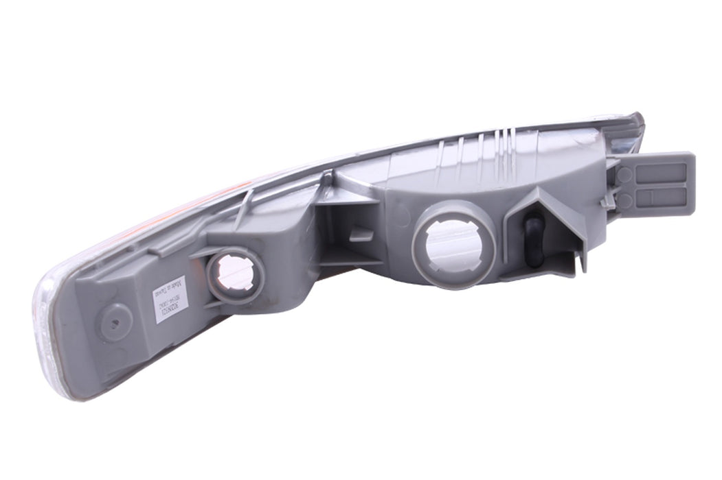 Anzo USA 511021 Euro Parking Lights; Clear Lens; Chrome Housing; Amber Reflector; Pair; - Truck Part Superstore