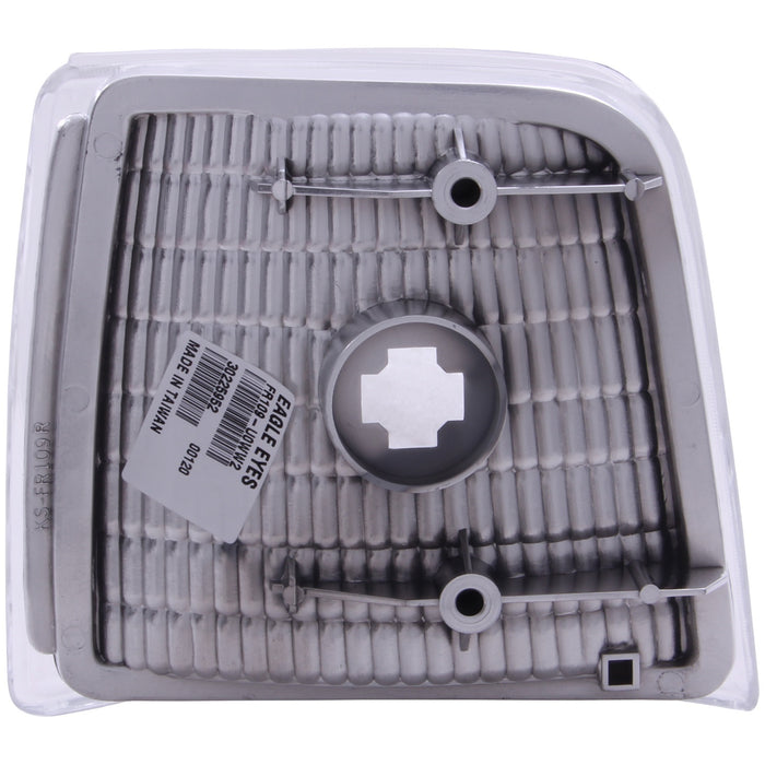 Anzo USA 511049 Side Marker Light Assembly; Euro; Clear Lens; Pair; Chrome; - Truck Part Superstore