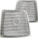 Anzo USA 511049 Side Marker Light Assembly; Euro; Clear Lens; Pair; Chrome; - Truck Part Superstore