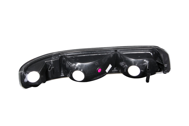 Anzo USA 511065 Parking Light Assembly; Euro; Clear Lens; Black Housing; Amber Reflector; Pair; - Truck Part Superstore