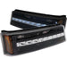 Anzo USA 511067 Parking Light Assembly; Euro; Clear Lens; Black Housing; Amber Reflector; Pair; - Truck Part Superstore