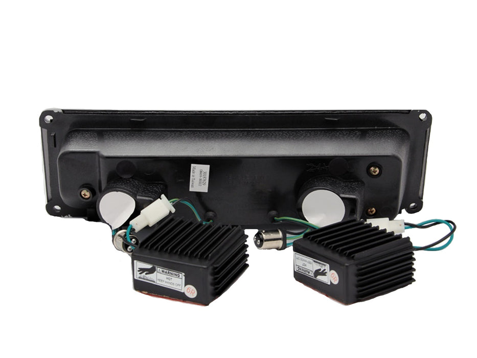 Anzo USA 511068 Parking Light Assembly; LED; Smoke Lens; Black Housing; Pair; - Truck Part Superstore