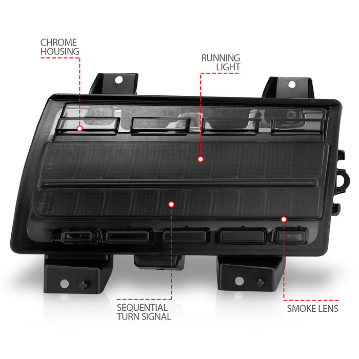 Anzo USA 511088 Side Marker Light Assembly - Truck Part Superstore