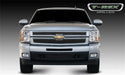T-Rex Grilles 51110 Upper Class Series Mesh Grille; Small Mesh; Mild Steel; Black; 2 Pc; Overlay; - Truck Part Superstore
