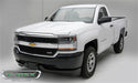 T-Rex Grilles 51128 Upper Class Series Mesh Grille; Small Mesh; Mild Steel; Black; 2 Pc; Overlay; - Truck Part Superstore
