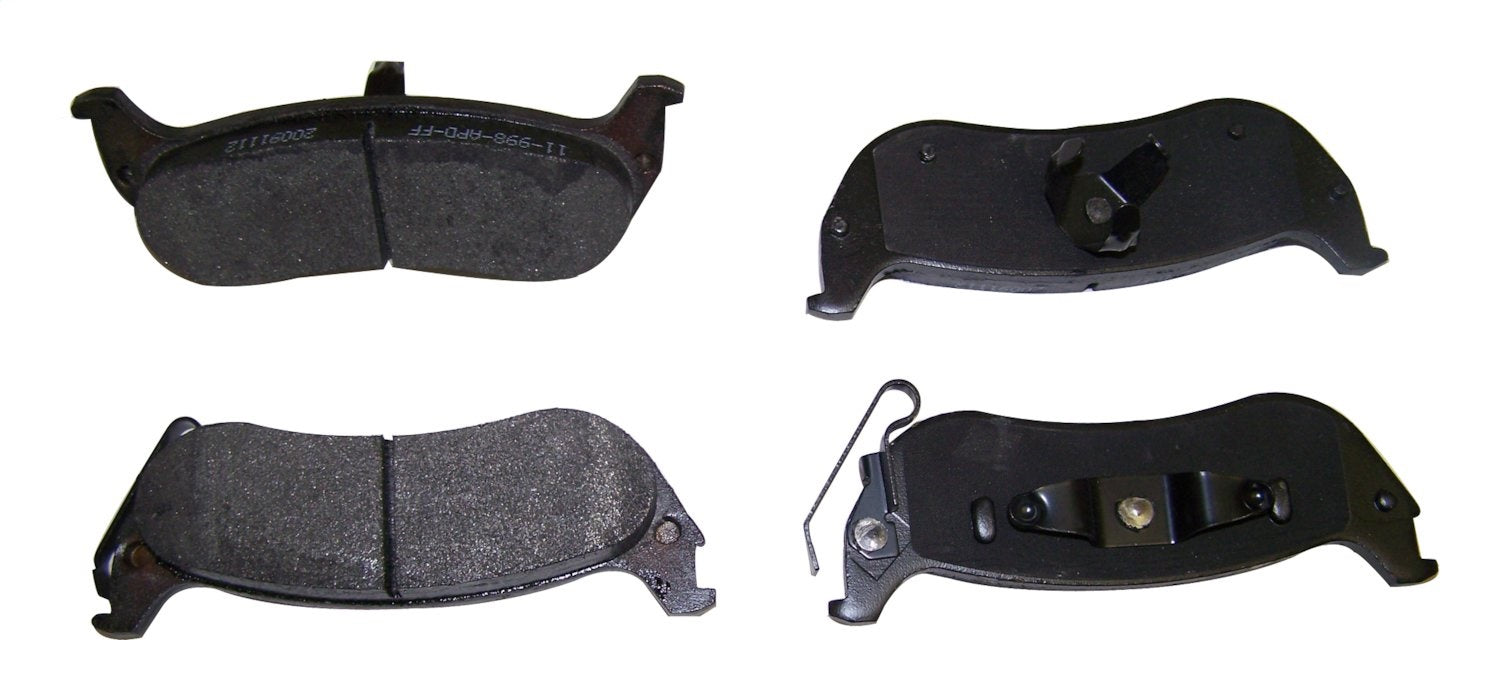 Crown Automotive Jeep Replacement 5114439AA Disc Brake Pad Set; w/Slippers; - Truck Part Superstore