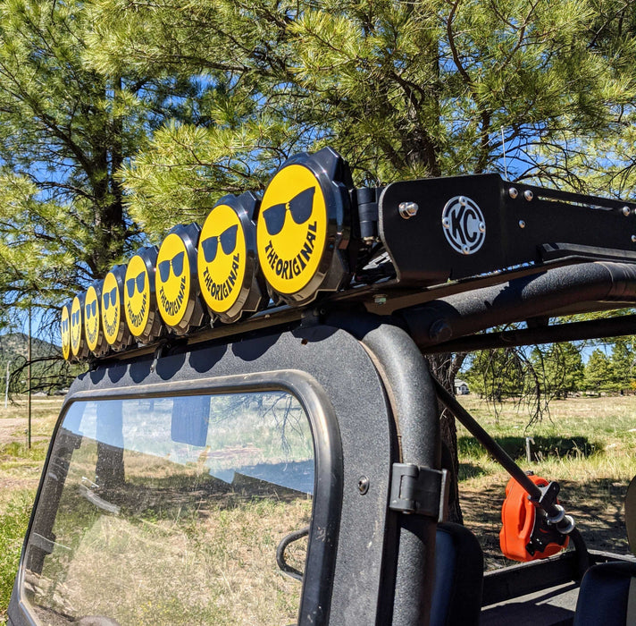 KC HiLiTES 5114 KC Cover Pro6 KC 50Th Anniv Yellow Black EA - Truck Part Superstore