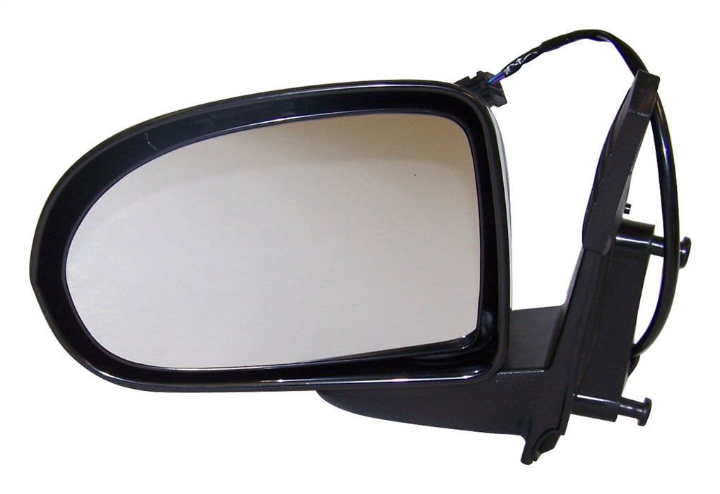 Crown Automotive Jeep Replacement 5115043AG Door Mirror; Left; Power; Foldaway; Black Textured Finish; - Truck Part Superstore