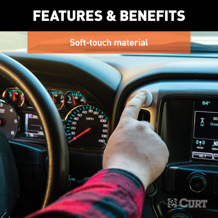 CURT 51189 Echo Brake Controller Manual Override Button - Truck Part Superstore