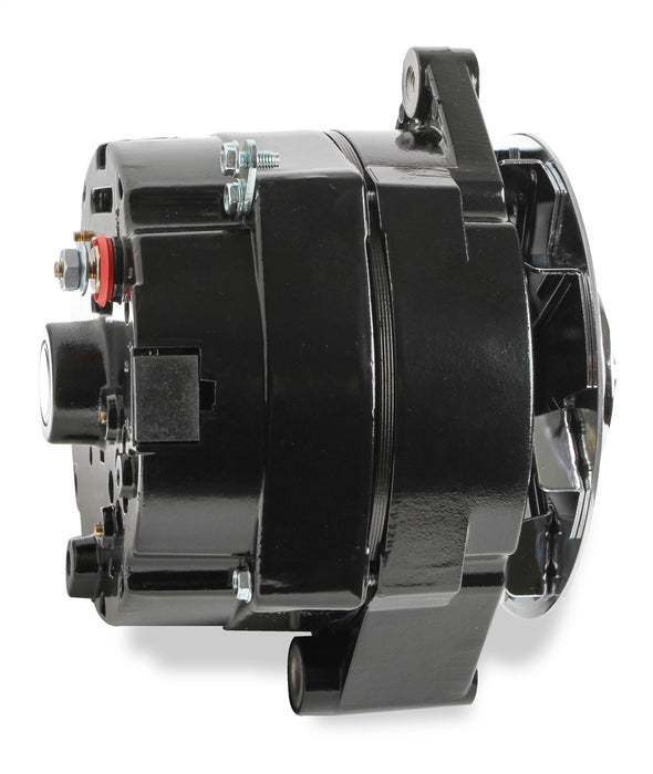Mr Gasket 51200BG Alternator; GM 1971-1986; 100 Amp; For Use w/Single V-Belt; Black Finish; - Truck Part Superstore
