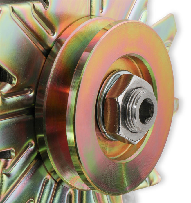 Mr Gasket 51203NG Alternator; GM 1971-1986; 140 Amp; For Use w/Single V-Belt; Natural Finish; - Truck Part Superstore
