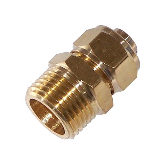 Kleinn Automotive Air Horns 51212 Compression Fitting; Brass; 1/2 in. M NPT; For 1/2 in. OD Tube; - Truck Part Superstore