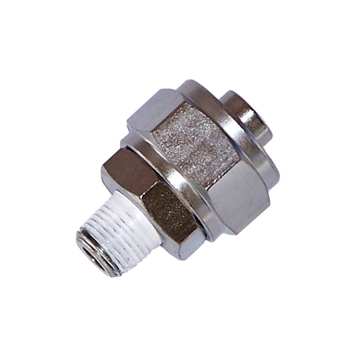 Kleinn Automotive Air Horns 51218 Compression Fitting; Nickel Plated Brass; 1/8 in. M NPT; For 1/2 in. OD Tube; - Truck Part Superstore