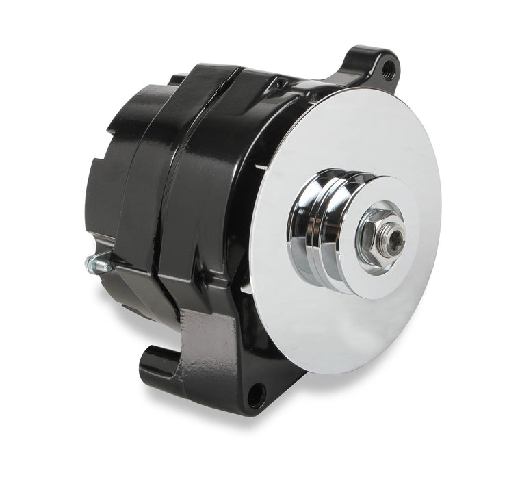 Mr Gasket 51240BG Alternator; Ford 1961-1985; 100 Amp; For Use w/Single V-Belt; Black Finish; - Truck Part Superstore