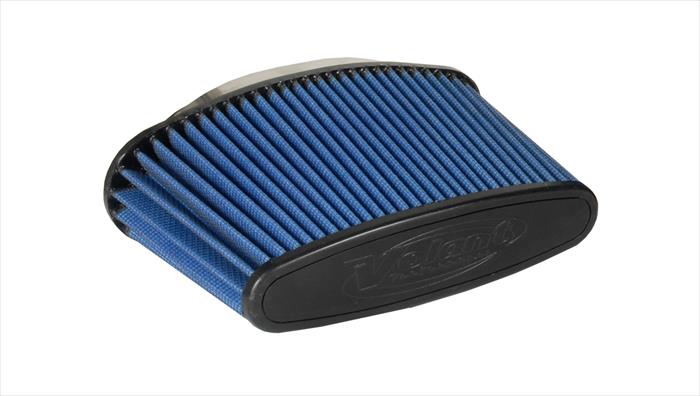 Volant 5126 Pro 5 Air Filter Blue 2.25 x 7.0/ 3.75 T x 10 W/ 2.25 H x 8.5 Inch W/ 6.0 Inch Oval Volant - Truck Part Superstore