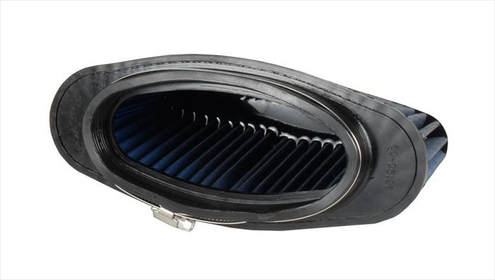 Volant 5126 Pro 5 Air Filter Blue 2.25 x 7.0/ 3.75 T x 10 W/ 2.25 H x 8.5 Inch W/ 6.0 Inch Oval Volant - Truck Part Superstore