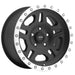 Pro Comp Alloy Wheels 5129-6865 Series 29 La Paz 16x8 with 5 on 4.5 Bolt Pattern 4.5 Backspace Satin Black With Machine Lip Finish Pro Comp Alloy Wheels - Truck Part Superstore