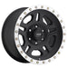 Pro Comp Alloy Wheels 5129-78583 Series 29 La Paz 17x8.5 with 6 on 5.5 Bolt Pattern 4.75 Backspace Satin Black With Machine Lip Finish Pro Comp Alloy Wheels - Truck Part Superstore
