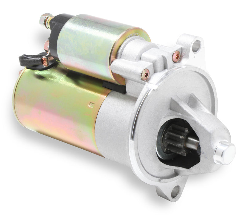 Mr Gasket 51320BG Starter; Full Size; Gear Reduction Style; Black/Natural Finish; 2 Bolt; - Truck Part Superstore