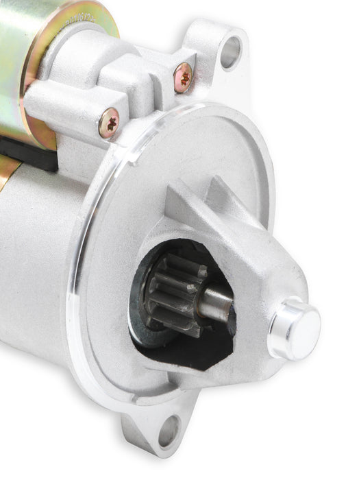 Mr Gasket 51320BG Starter; Full Size; Gear Reduction Style; Black/Natural Finish; 2 Bolt; - Truck Part Superstore