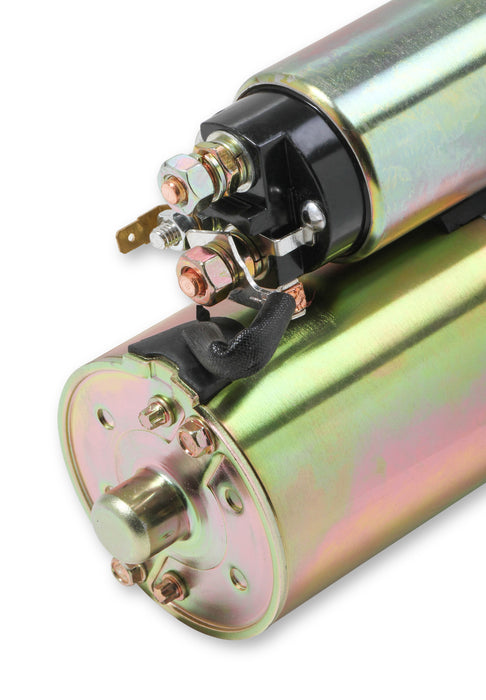 Mr Gasket 51320BG Starter; Full Size; Gear Reduction Style; Black/Natural Finish; 2 Bolt; - Truck Part Superstore