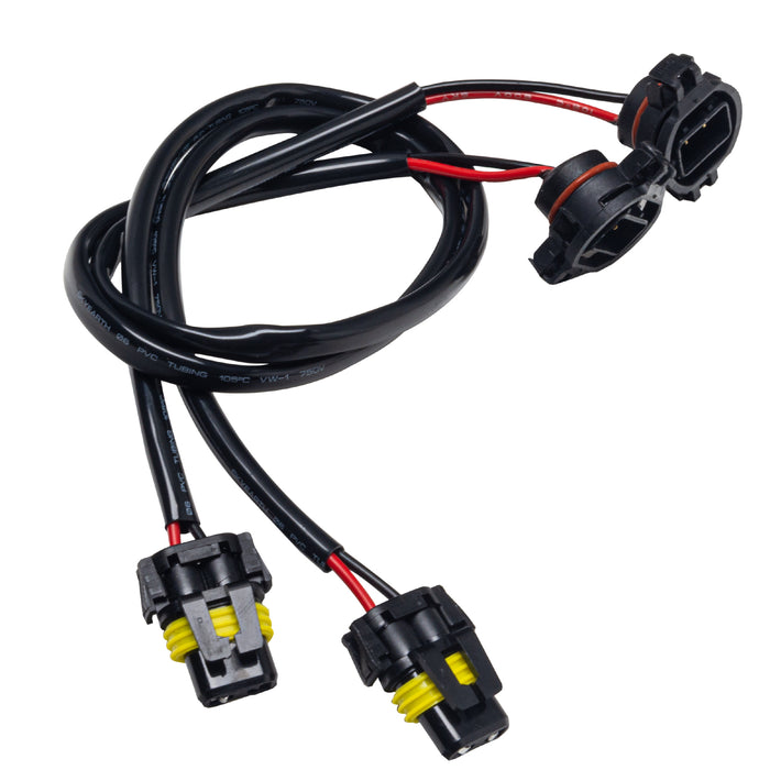 Oracle Lighting 5134-504 ORACLE Lighting Fog Light Wiring Adapter- 9005/9006 to 5202/PSX24W (Pair) - Truck Part Superstore