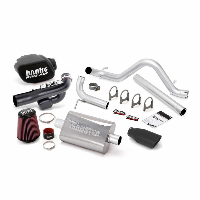 Banks Power 51345-B Stinger System (no AutoMind); S/S-Black Tip-2012-18 Jeep 3.6L Wrangler; All-4Dr - Truck Part Superstore