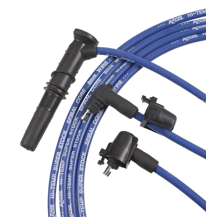 ACCEL 5137B Custom Fit Super Stock Spiral Spark Plug Wire Set - Truck Part Superstore