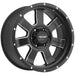 Pro Comp Alloy Wheels 5139-2983 Series 39 Interia 20x9 with 6 on 5.5 Bolt Pattern 4.75 Backspace Satin Black With Stainless Steel Bolts Finish Pro Comp Alloy Wheels - Truck Part Superstore