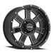 Pro Comp Alloy Wheels 5139-7973 Series 39 Interia 17x9 with 5 on 5 Bolt Pattern 4.75 Backspace Satin Black With Stainless Steel Bolts Finish Pro Comp Alloy Wheels - Truck Part Superstore