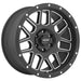 Pro Comp Alloy Wheels 5140-293645 Series 40 Vertigo 20x9 with 6 on 135 Bolt Pattern 4.5 Backspace Satin Black and Milled Finish Pro Comp Alloy Wheels - Truck Part Superstore
