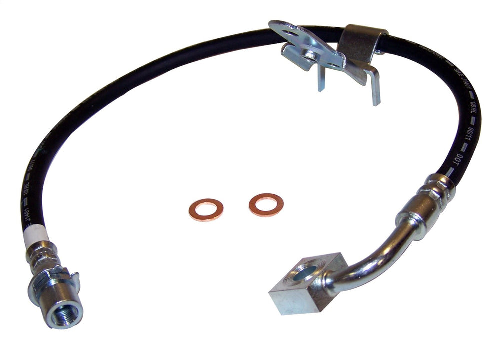 Crown Automotive Jeep Replacement 5140861AA Brake Hose; Front Right; - Truck Part Superstore