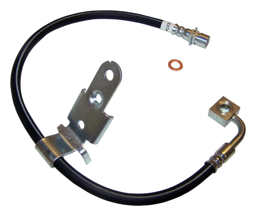 Crown Automotive Jeep Replacement 5140863AA Brake Hose; Front Left; - Truck Part Superstore