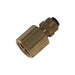 Kleinn Automotive Air Horns 51414F Compression Fitting; Brass; 1/4 in. F NPT; For 1/4 in. OD Tube; - Truck Part Superstore