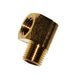 Kleinn Automotive Air Horns 51414NPTL Elbow Adaptor; Brass; 90 Deg.; 1/4 in. M NPT To 1/4 in. F NPT; - Truck Part Superstore