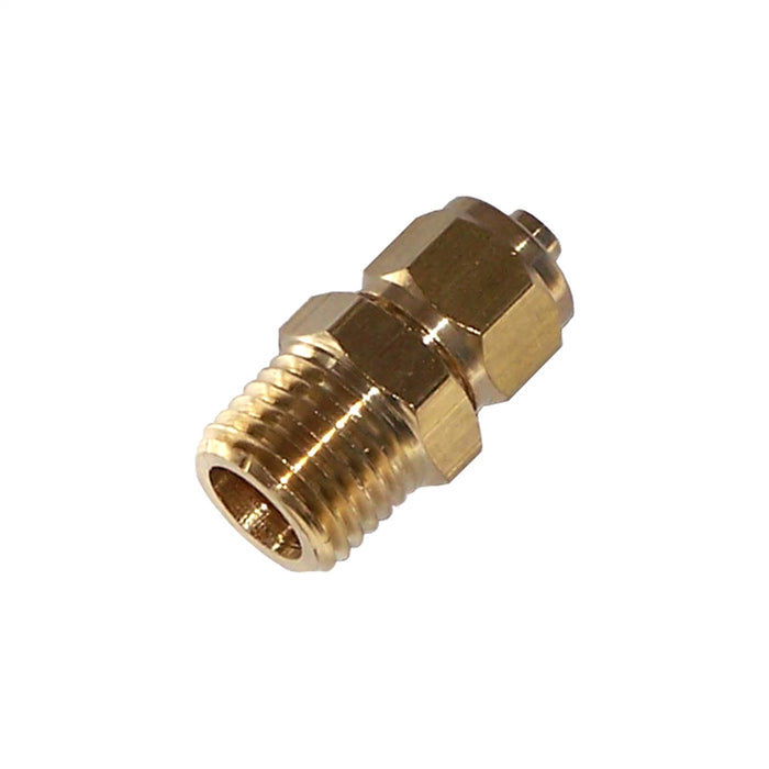 Kleinn Automotive Air Horns 51414 Compression Fitting; Brass; 1/4 in. M NPT; For 1/4 in. OD Tube; - Truck Part Superstore