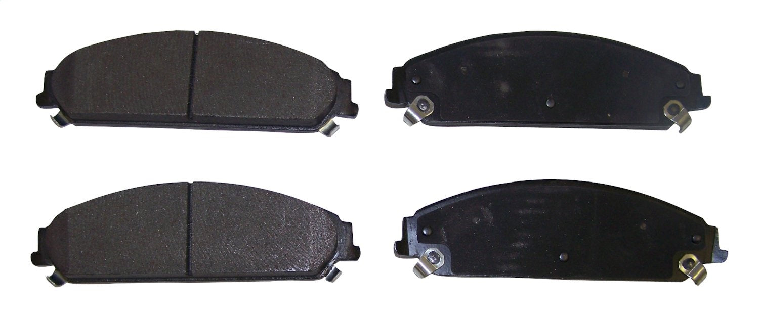 Crown Automotive Jeep Replacement 5142559AA Disc Brake Pad Set; Incl. Pads And Slippers; - Truck Part Superstore