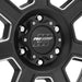 Pro Comp Alloy Wheels 5143-2983 Series 5143 Sledge 20x9 with 6 on 5.5 Bolt Pattern 5 Backspace Satin Black and Milled Finish Pro Comp Alloy Wheels - Truck Part Superstore