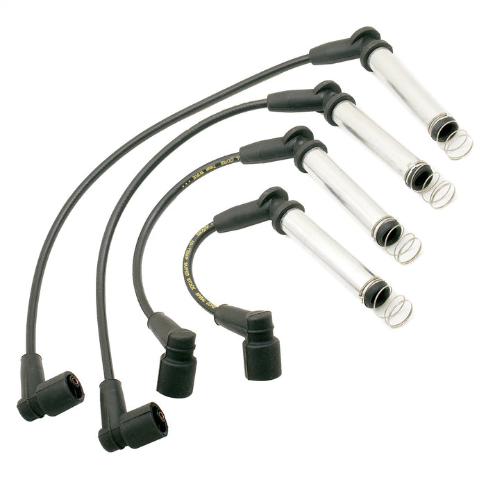 ACCEL 5150 Custom Fit Super Stock Spark Plug Wire Set; 7mm; Graphite Core; Black; - Truck Part Superstore