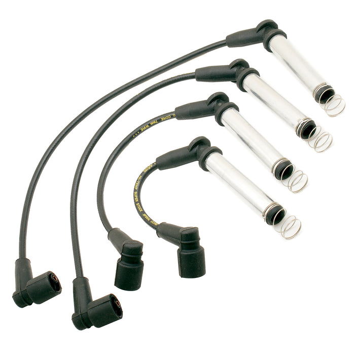 ACCEL 5150 Custom Fit Super Stock Spark Plug Wire Set; 7mm; Graphite Core; Black; - Truck Part Superstore