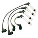 ACCEL 5150 Custom Fit Super Stock Spark Plug Wire Set; 7mm; Graphite Core; Black; - Truck Part Superstore