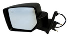 Crown Automotive Jeep Replacement 5155459AK Door Mirror; Left; Power; Heated; Manual Fold-Away; Textured Black Finish; - Truck Part Superstore