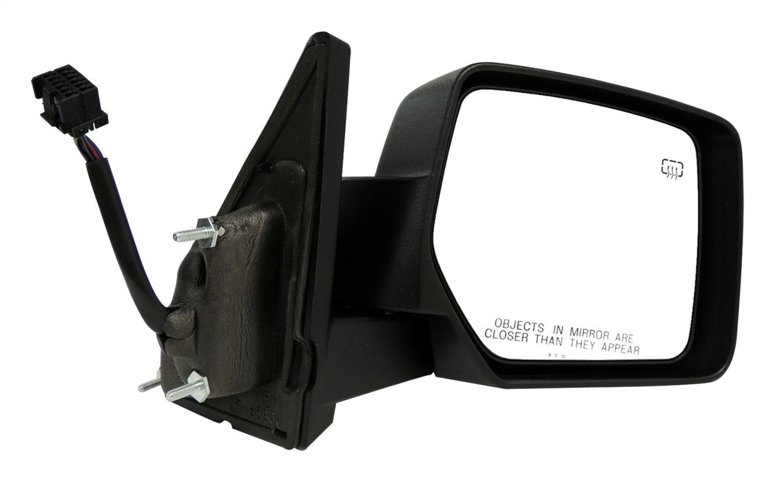 Crown Automotive Jeep Replacement 5155462AG Door Mirror; Right; Power; Power-Folding; Heated; Convex Mirror; - Truck Part Superstore