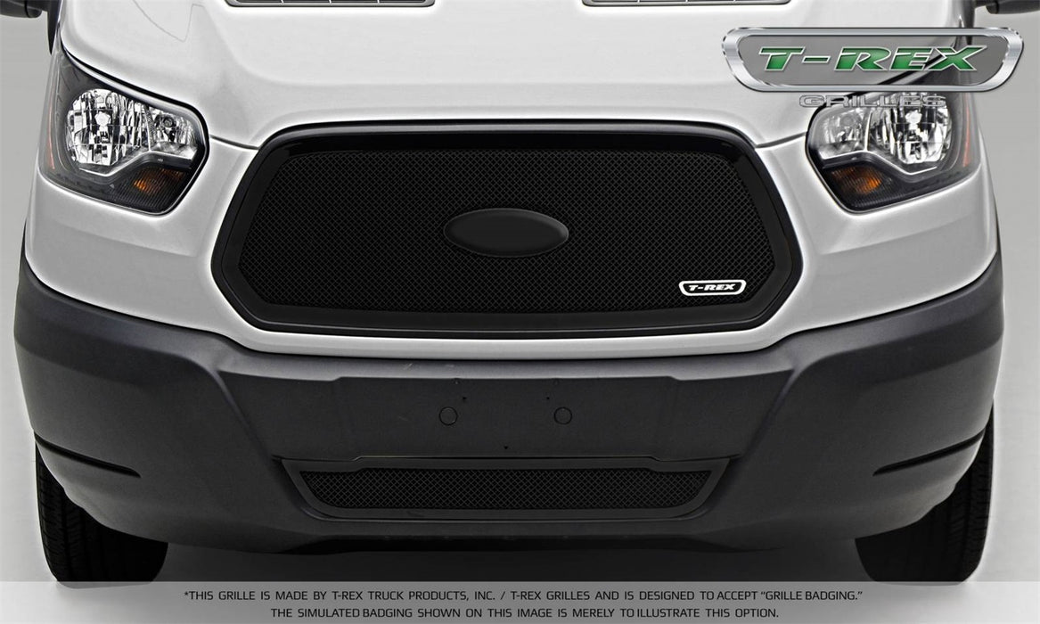 T-Rex Grilles 51575 Billet Series Grille; Small Mesh; Mild Steel; Black; 1 Pc; Insert; - Truck Part Superstore