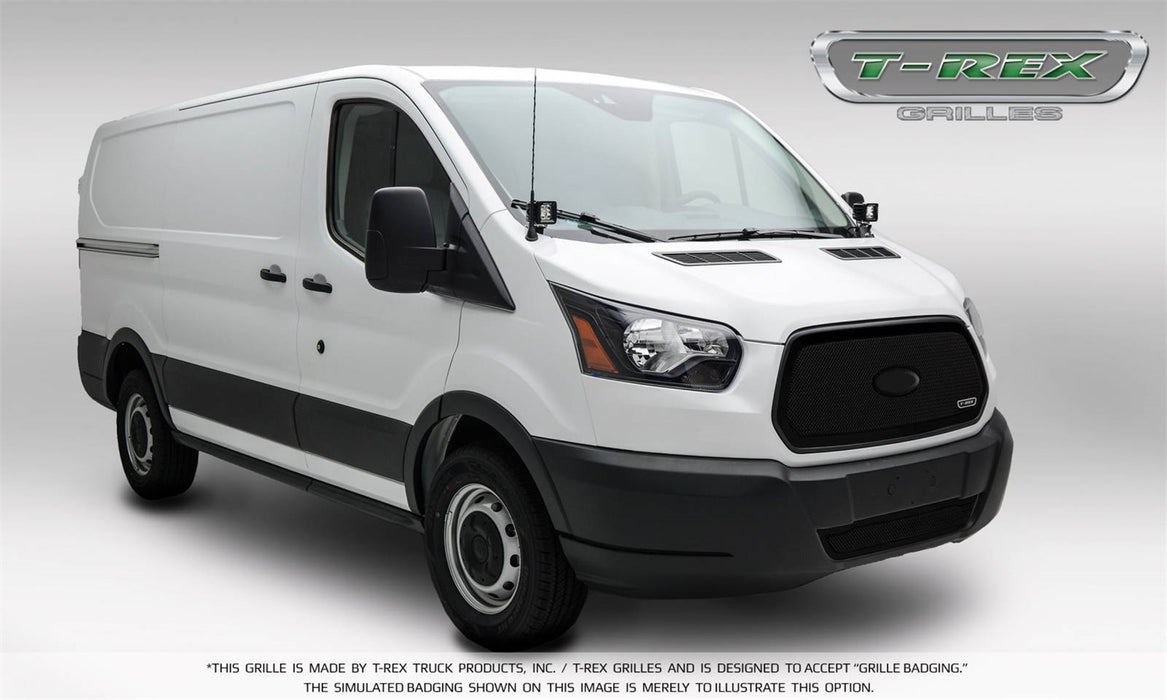 T-Rex Grilles 51575 Billet Series Grille; Small Mesh; Mild Steel; Black; 1 Pc; Insert; - Truck Part Superstore