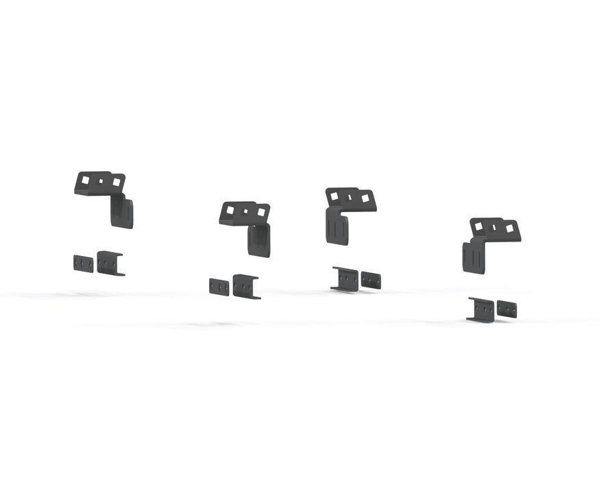 Road Armor 515BRS-BRKTKIT TRECK Drill-Less Rack Mounting Bracket Kit; Texture Black; - Truck Part Superstore