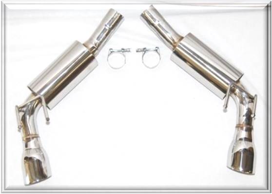 Flowtech 51600FLT Axle-Back Exhaust System - Truck Part Superstore