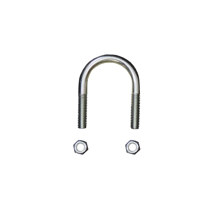 Skyjacker 516X112X214 U-Bolt Front Round 0.3125 Inch Diameter 1.5 Inch ID Width 2.25 Inch ID Length Incl. Nylon Insert Lock Nut Skyjacker - Truck Part Superstore