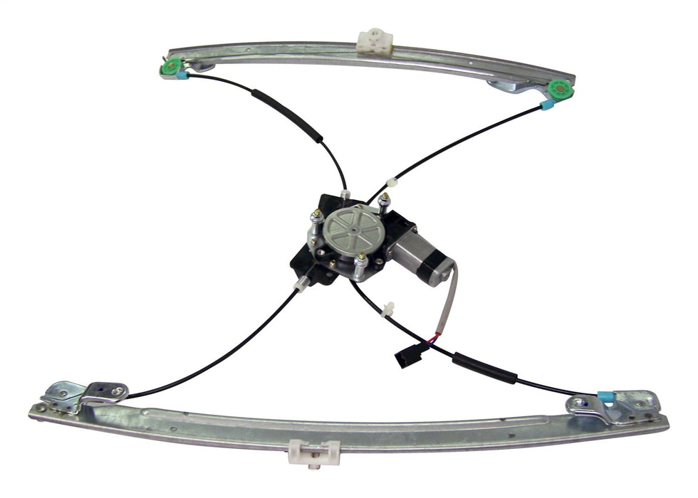 Crown Automotive Jeep Replacement 5170941AA Window Regulator; Front Left; Power; Motor Included; - Truck Part Superstore